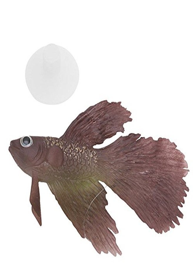Aouzsta Artificial Aquarium Fish Decorations Silicone Betta Moving Floating Realistic Small Fish Fake Fish for Ornaments - Image 4